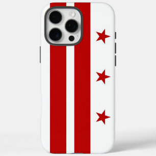 Apple iPhone 16 Pro Max, Flagge von Washington DC Max Hülle