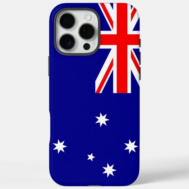 Apple iPhone 16 Pro Max Hülle, australische Flagge Case-Mate iPhone Hülle (Rückseite)