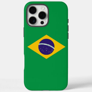 Apple iPhone 16 Pro Max Hülle, Brasilien-Flagge Hülle