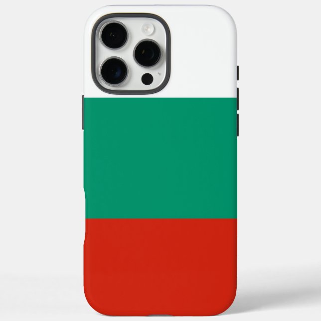 Apple iPhone 16 Pro Max Hülle, bulgarische Flagge Case-Mate iPhone Hülle (Rückseite)
