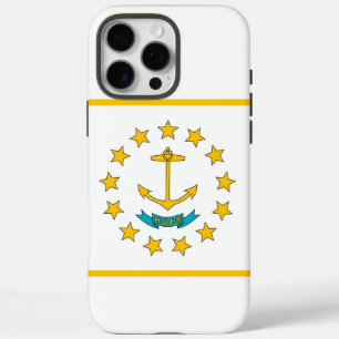 Apple iPhone 16 Pro Max Hülle, Flagge von Rhode Is Hülle