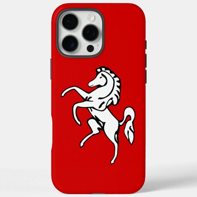 Apple iPhone 16 Pro Max Hülle, Kent County Flagge Case-Mate iPhone Hülle (Rückseite)