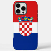 Apple iPhone 16 Pro Max Hülle, kroatische Flagge