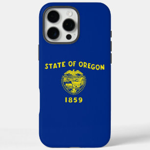 Apple iPhone 16 Pro Max Hülle, Oregon-Flagge Hülle