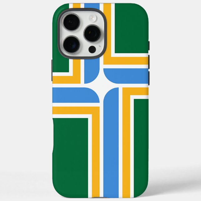 Apple iPhone 16 Pro Max Hülle, Portland-Flagge Case-Mate iPhone Hülle (Rückseite)