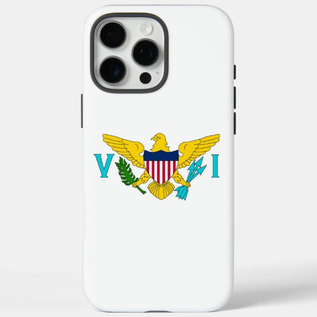 Apple iPhone 16 Pro Max, USA, Flagge der Amerikani Case-Mate iPhone Hülle (Rückseite)