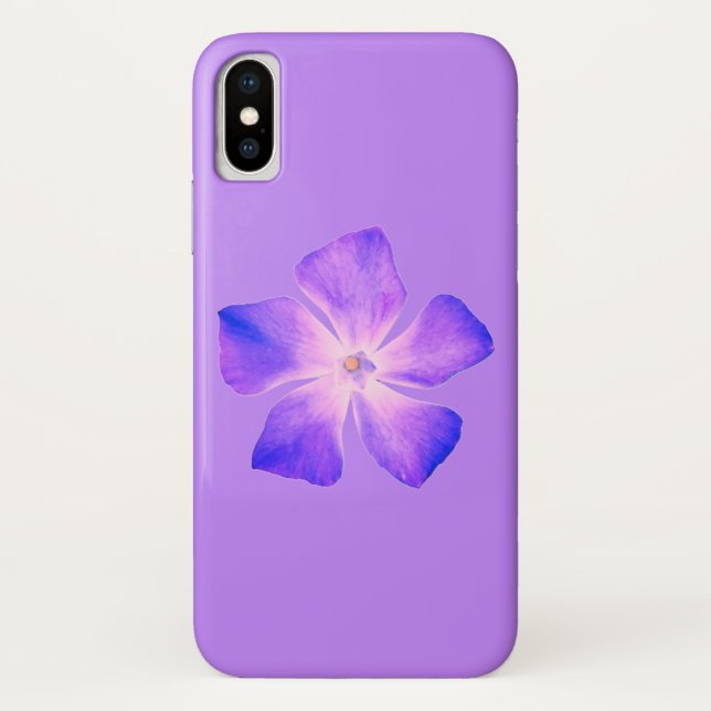 Apple iPhone X FALL BLUME STYLE DESIGN Case-Mate iPhone Hülle (Rückseite)