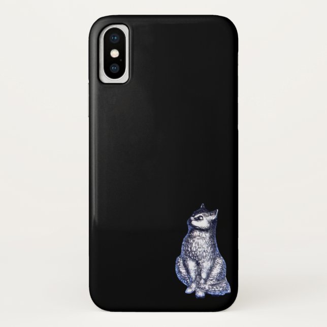 Apple iPhoneX Hülle Katzen-Design (Rückseite)