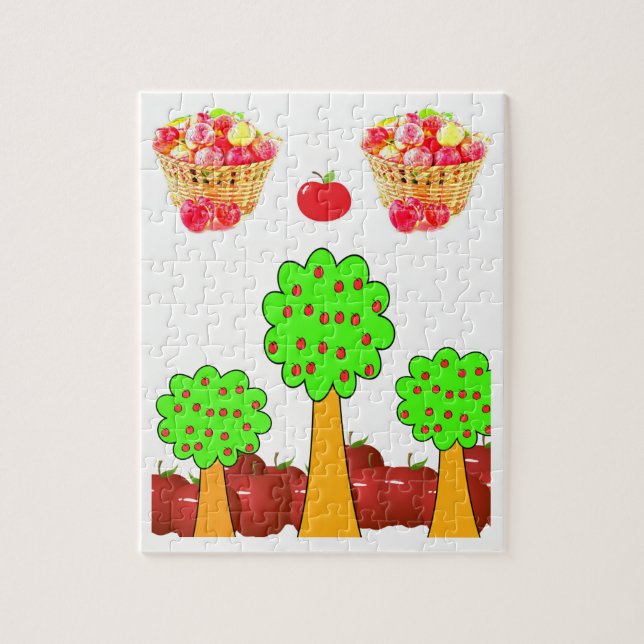 Apple Jigsaw Puzzle (Vertikal)