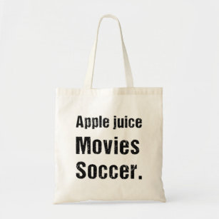 Apple Juice Movies Soccer40 Tragetasche