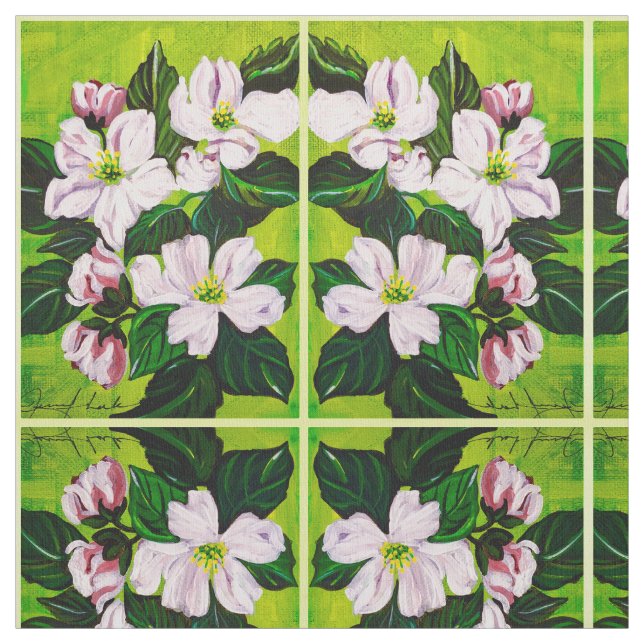 Apple Karo Delight Stoff (Muster)