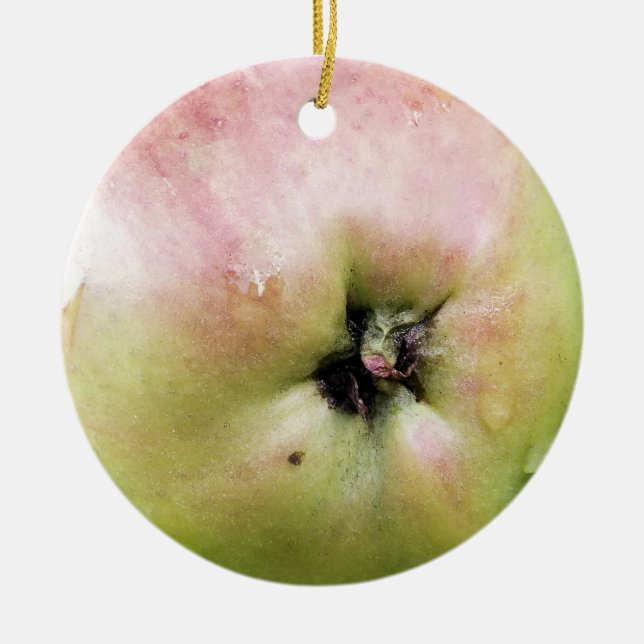 APPLE KERAMIK ORNAMENT (Vorne)