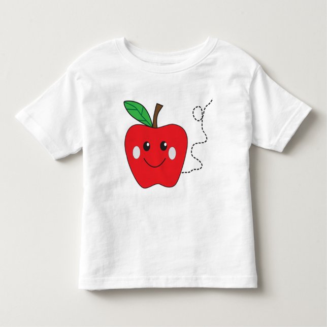 Apple Kleinkind T-shirt (Vorderseite)