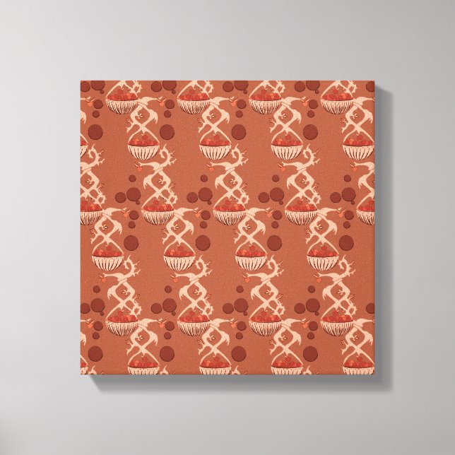 Apple-Körbe III Leinwanddruck (Vorderseite)