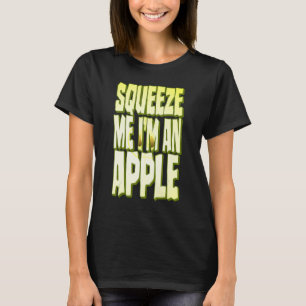 Apple Kostüm Halloween Fresh Fruit Slice Squeeze T-Shirt