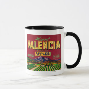 Apple Label Mount Valencia - Watsonville, CA Tasse