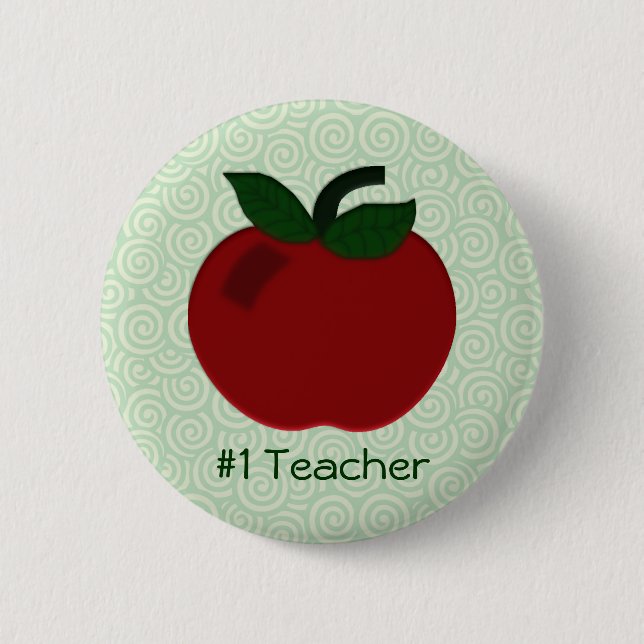 Apple-Lehrer-Sammlung Button (Vorderseite)