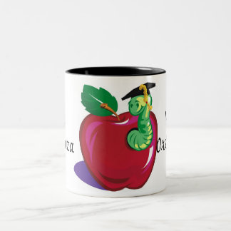 Apple-Lehrer-Tasse Zweifarbige Tasse