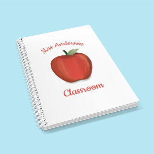 Apple Lehrerin Personalisierte Niedliche Lehrerin Planer