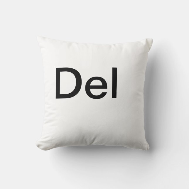 Apple Mac Facebook Google Squidoo Ebay pillow Spaß Kissen (Vorderseite)