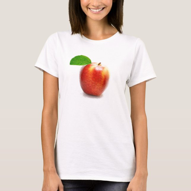 Apple-Malerei - T - Shirt (Vorderseite)