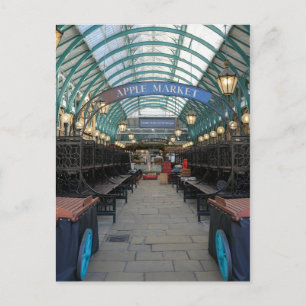 Apple Market, Covent Garden, London Postcard Postkarte