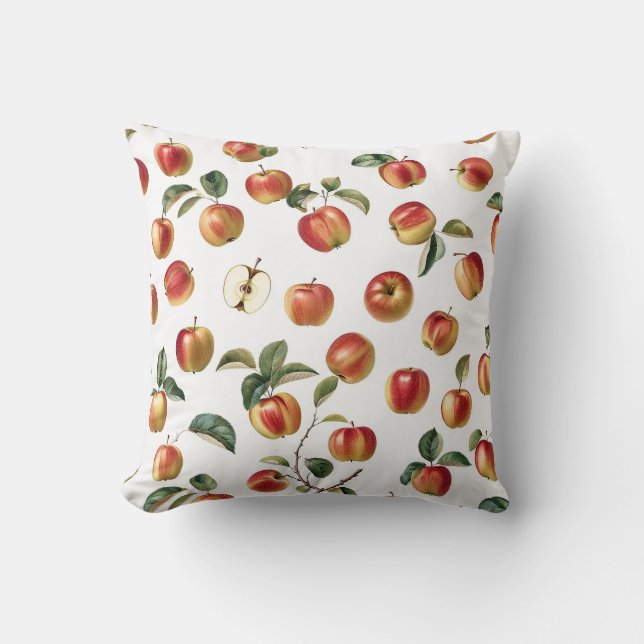 Apple-Muster Kissen (Vorderseite)