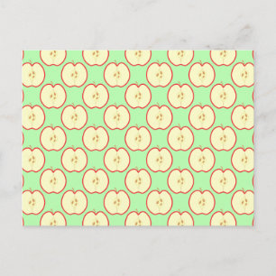 Apple-Muster. Postkarte