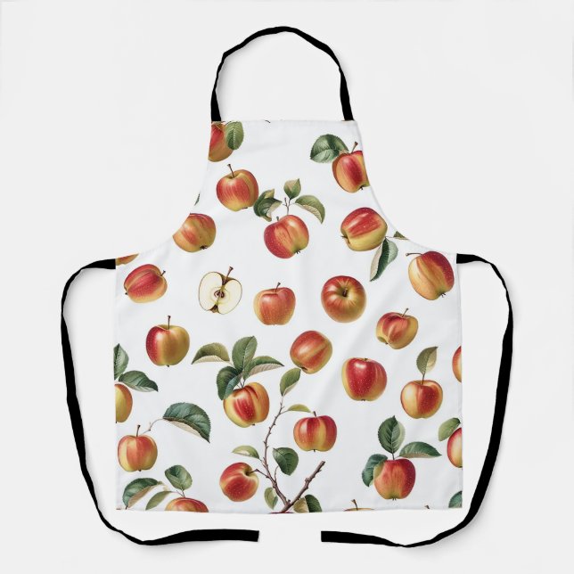 Apple-Muster Schürze (Vorderseite)