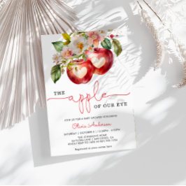 Apple my eye Baby Shower Einladung