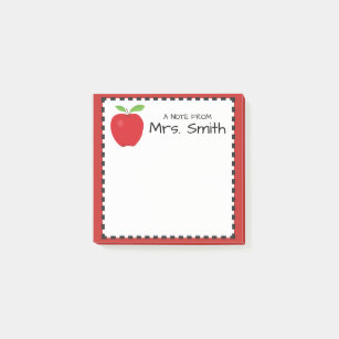 Apple-Notizblock für einen Lehrer Post-it Klebezettel