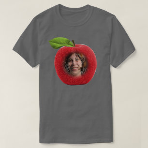 Apple-Oberfläche für benutzerdefiniertes Foto T-Shirt