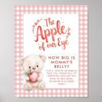 Apple of Eye Wie große Mamas Bauch Game Baby Dusch