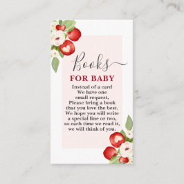 Apple of Our Eye Baby Shower Books for Baby Card Begleitkarte