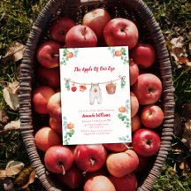Apple Of Our Eye Botanische Wäscheleine Baby Showe