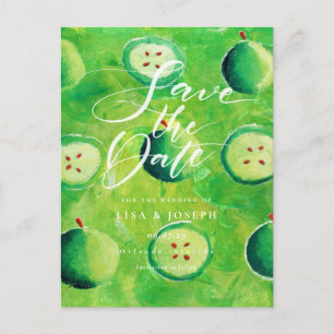 Apple Orchard Country Script Ankündigungspostkarte