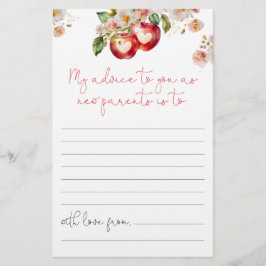 Apple Our Eye Advice for the Parents Card