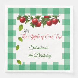 Apple Our Eye Birthday Napkins Serviette