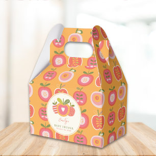 Apple Our Eye Fall Baby Shower Green Geschenkschachtel