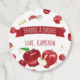 Apple Our Eye, Geburtstagsparty Danke Geschenkanhänger