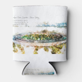 Apple Park Aquarell Dosenkühler