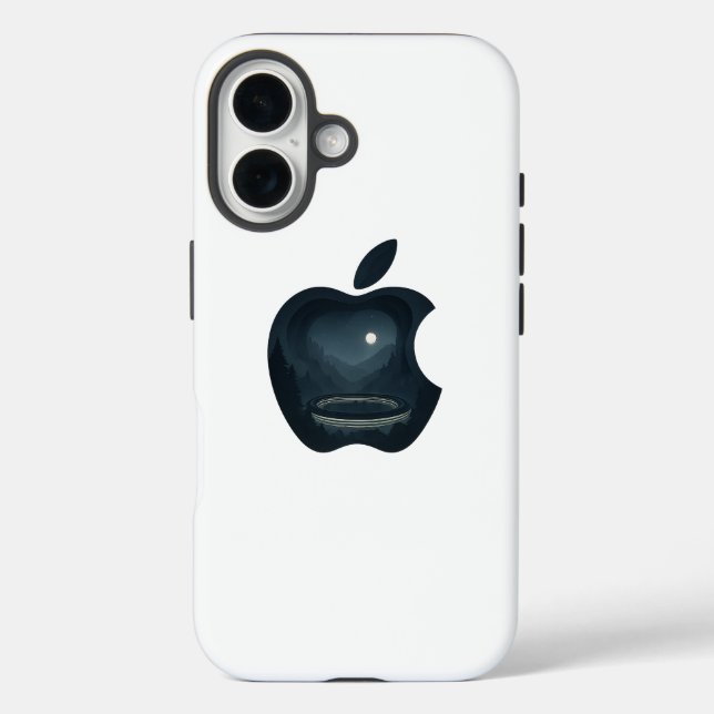Apple Park Logo Case-Mate iPhone Hülle (Rückseite)