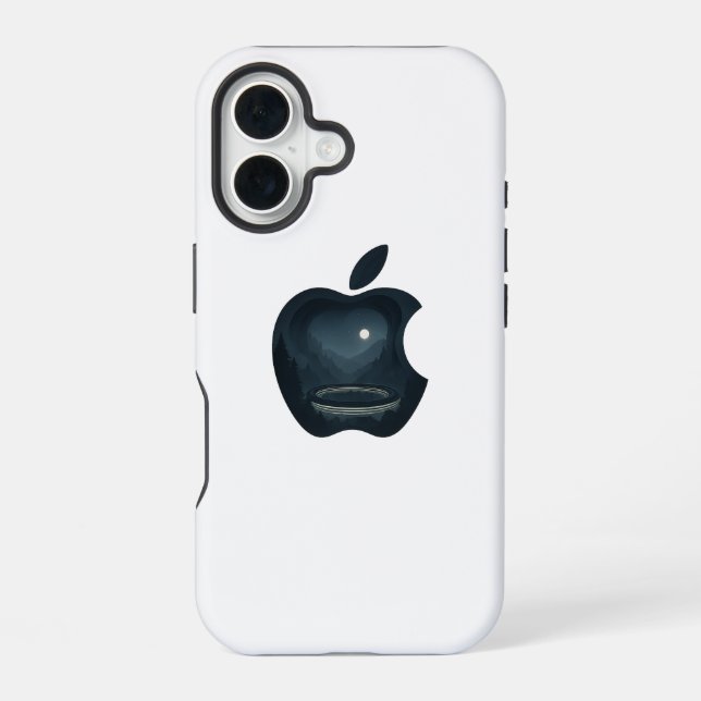 Apple Park Logo iPhone 16 Hülle (Rückseite)