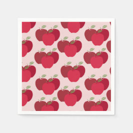 Apple Pattern Cocktail Napkins für Party Serviette
