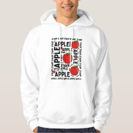 APPLE PATTERN HOODIE