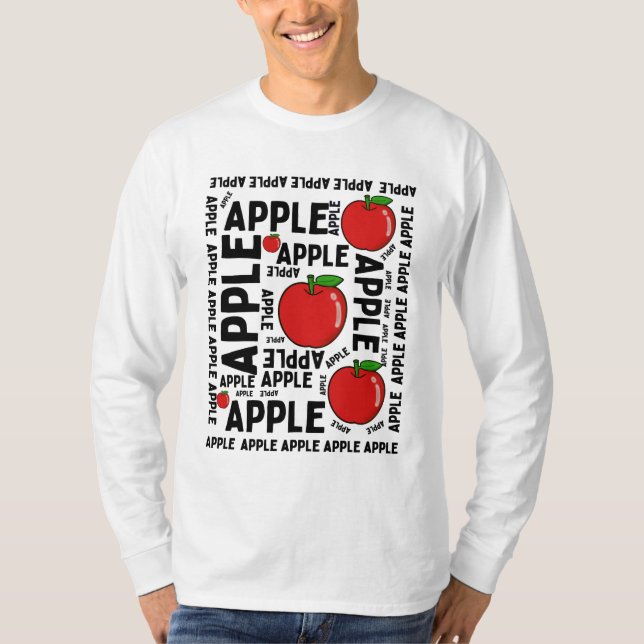 APPLE PATTERN T-Shirt (Vorderseite)