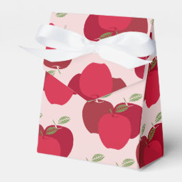 Apple Pattern Zelt Gefälligkeitsbox für Party Gesc Geschenkschachtel
