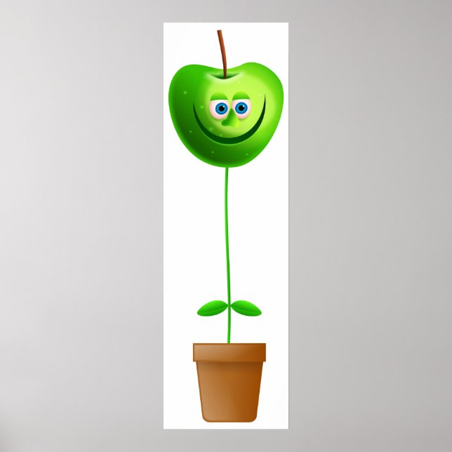 Apple-Pflanze Poster (Vorne)