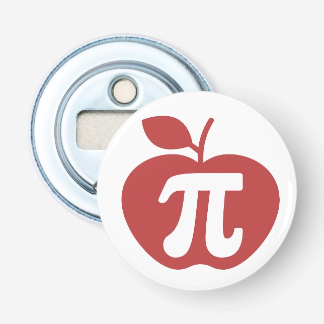 Apple Pi 3.14 Flaschenöffner (Vorderseite)