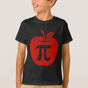 Apple Pi Day Pi Symbol Kindermädchen Jugendjunge J T-Shirt